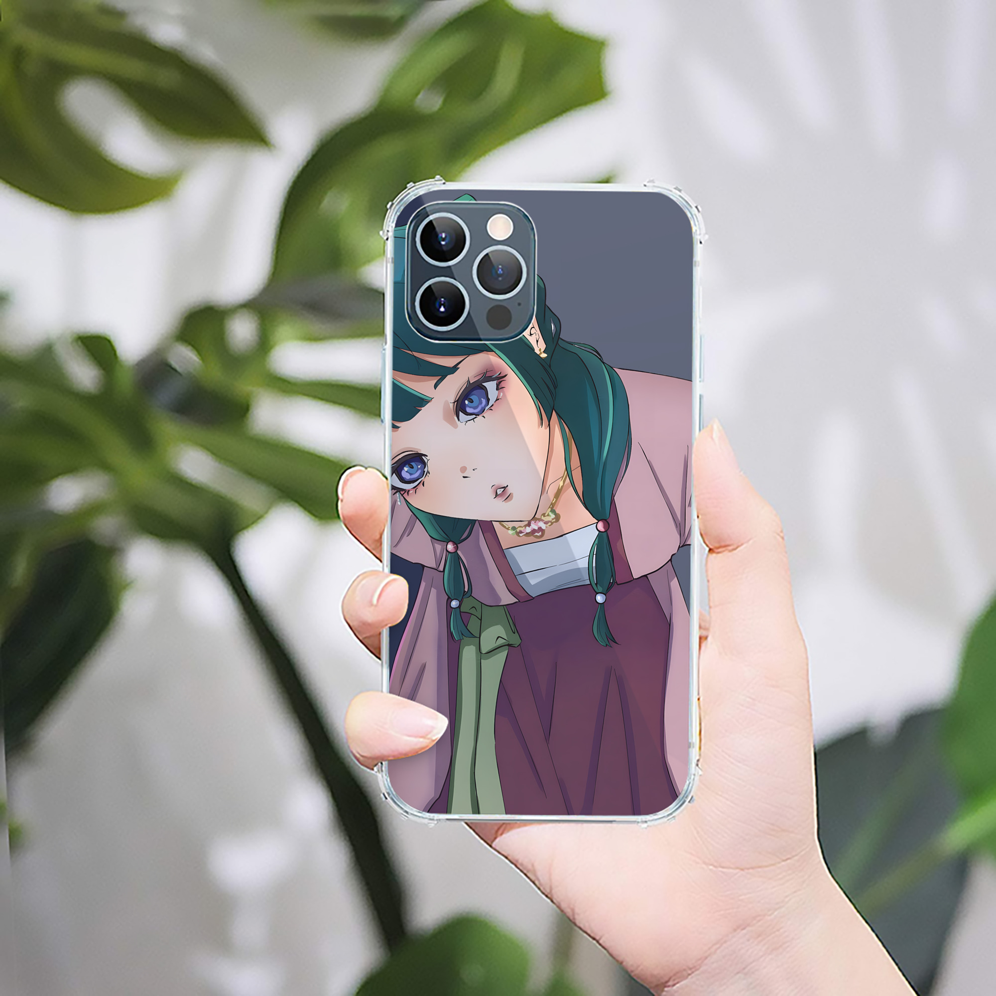 （画像用） 薬屋のひとりごと The Apothecary Diaries 【iPhone 12シリーズ対応】透明スマホケース（クリアソフトケース）